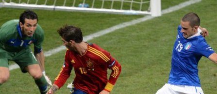 Euro 2012: 11 jucatori spanioli au reusit o tripla istorica